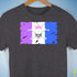 Drag Pride Pirate Flag Premium Unisex T-Shirt - Dark Grey Heather